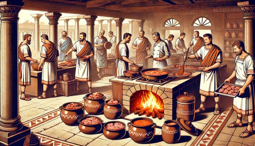 Ancient Roman cooking